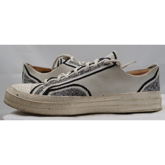 Converse Mens Renew Chuck 70 Knit Low Egret Black Sneaker Shoes US 11 - Picture 8 of 11